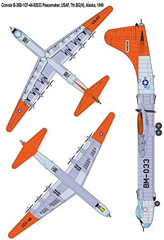 Roden 347-1/144 - Convair B-36B Peacemaker (Early) Scale Model Aircraft image 5