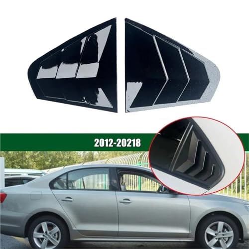 Volet persienne Golf 6 carbone pour masquer les vitres arrière nues