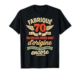 Shirt 70ème anniversaire homme femme 70 ans shirt