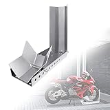 El balancín de remolque de motocicleta es ajustable para tamaños de rueda de 8 a 24 pulgadas y dentro de 145 mm de ancho. Por lo tanto, es universalmente adecuado para todas las ruedas delanteras estándar y muchas ruedas traseras.