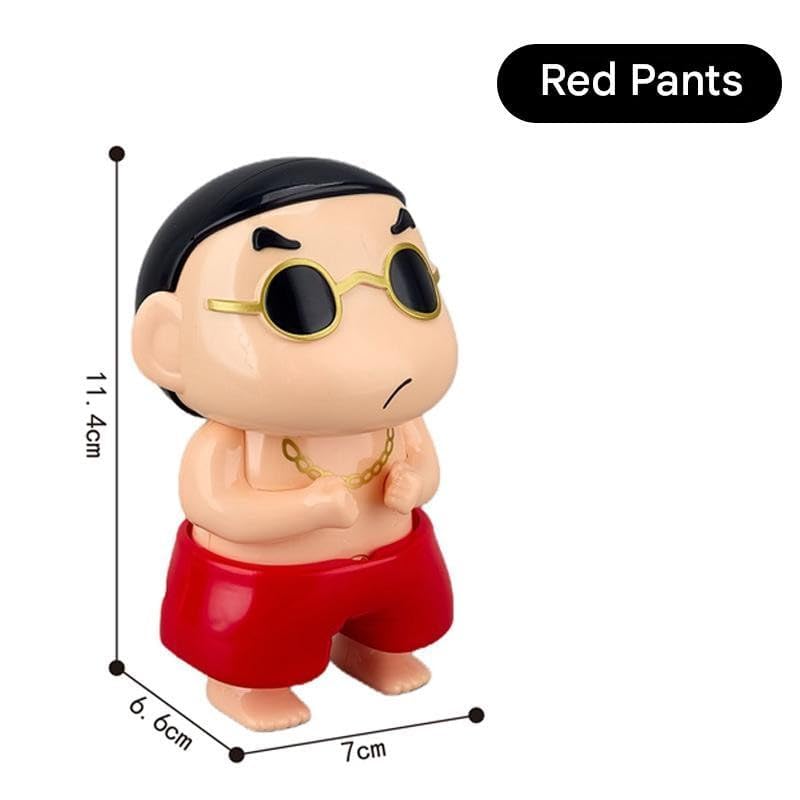 Image of Susu Shin-chan Toy for Kids & Adults Refillable Interactive Squeeze Water Sprayer Funny Peeing Boy Desk Toy Car Dashboard Showpiece Birthday Return Gift 11 cm