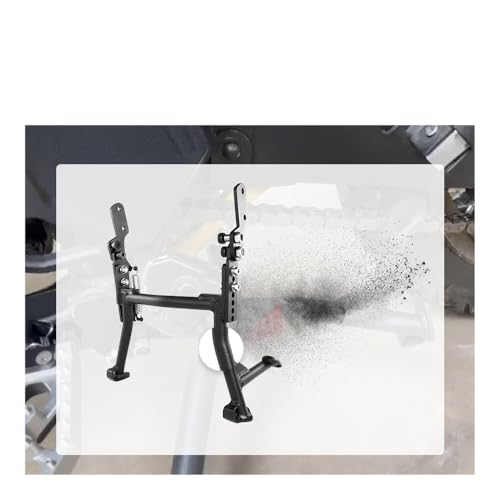 Béquille centrale moto noire support latéral KLR650 2022-2023