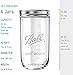 Humutan BHL JARS Mason Jars Wide Mouth 24 oz Bundle with Non Slip Jar Opener brand Set of 4 Mason Jars - Canning Glass Jars with Lids and Bands