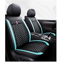Car Seat Covers Full Set, Breathable Leather Seat Covers for Volkswagen T-ROC Cabriolet Facelift 2022, 5 Seats Universal Seat Covers for Cars, Full Set Car Seat Protectors WaterproofD