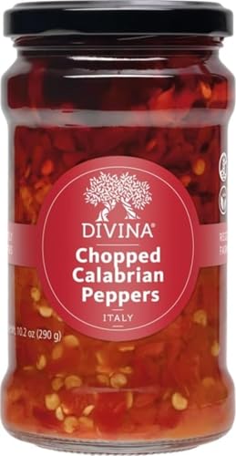 DIVINA Peppers Chopped Calabrian Peppers (1-Pack)
