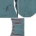 Dry Fashion Damen Regenmantel Kiel - Frauen Regenjacke Damen Jacke mit verstellbarer Kapuze Lang Winddicht Wasserdicht in Petrol Größe 52