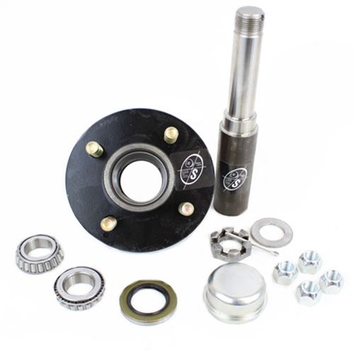 Southwest Wheel R204Bt8X Bt8 Spindle & 4-4" Bolt Circle Trailer Hub #TOP18