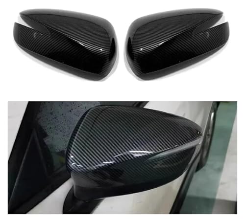 Coque de rétroviseur carbone pour Mazda CX-5 2015 sur route - 4