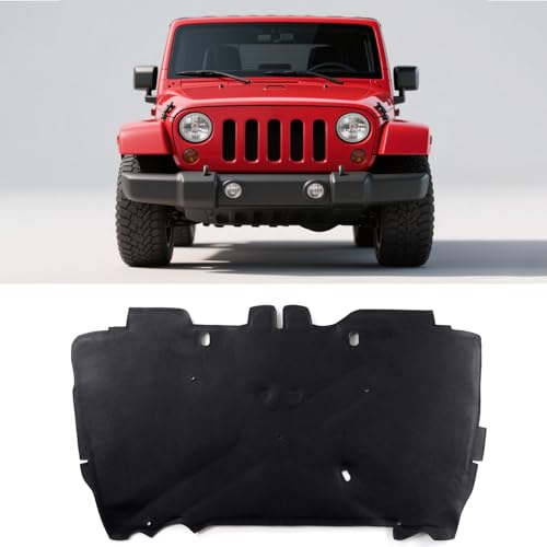 Engine Cotton Hood Sound Heat Insulation Pad for Jeep Wrangler JK 2007-2017 by Quxunzzz - Used condition - US$46.04