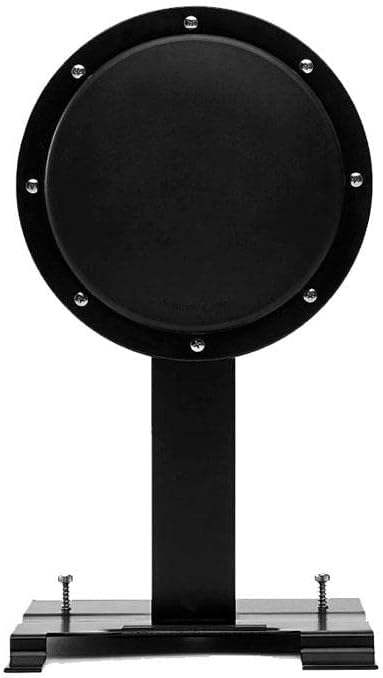 Gibraltar Bass Drum Practice Pad, 10 Silent Kick Pad for Low Volume Rehearsals, with Carpet-Secure Design for Drummers Practicing at Home or on the Road (GBDP)