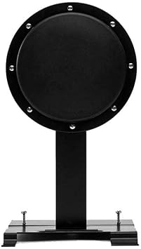 Gibraltar Bass Drum Practice Pad, 10" Silent Kick Pad for Low Volume Rehearsals, with Carpet-Secure Design for Drummers Practicing at Home or on the Road GBDP