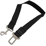 AERZETIX - C64868 - Correa de sujeción de Perro para Coche 72x2.5cm - arnés de Seguridad para Mascotas - en poliéster - Color Negro - cinturón Gato doméstico Regalo Accesorio Cuerda