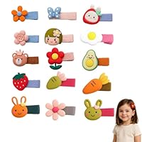 UZYXC 15 PCS Haarspange Baby Feines Haar,Haarspangen Kinder,Haarspangen Haarschmuck Baby Hair Clips Soft Newborn,Haarklammer Haarschleifen,Hair Clips,Haarspangen Mädchen Kleinkind