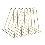 Holibanna Metal Triangle File Rack for Desk Desktop Bookcase Organizer Adjustable Shelves Study Home Office Decor