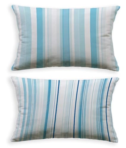 Coussin imprimé léopard bleu en velours double face 70x90 de collection 2026