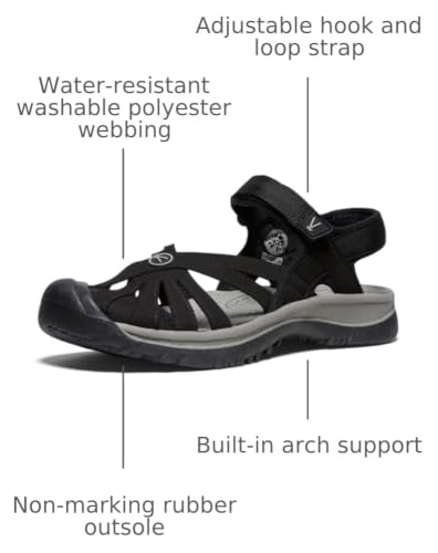 Image of KEEN Women's Rose Casual Closed Toe Sandals