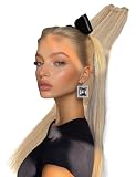 30 Inch Long Highlight Dark Blonde Hair Extensions Sew in Bundles Synthetic 200g Straight Weave Hair Weft