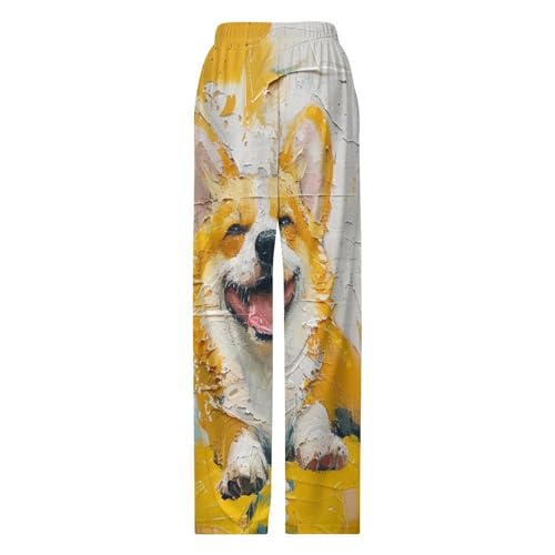 Yellow CorgiChildren's Casual Pajamas160CM4