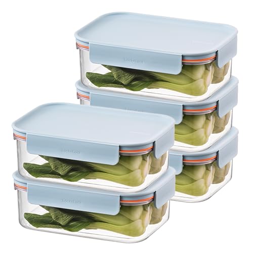 LocknLock Tritan Plastic Bisfree Modular Plus Food Storage Container Set,