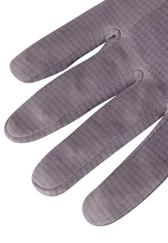 Guantes TNF Flex elásticos y ligeros gris talla S unisex running 3