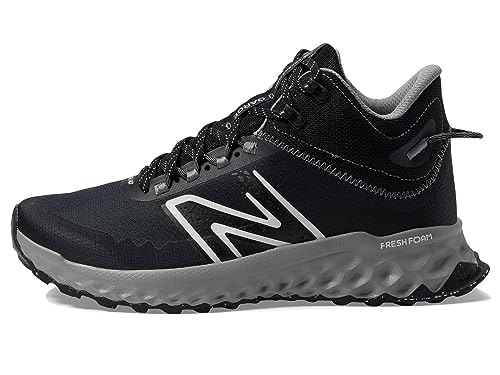 New Balance New Balance Men's Fresh Foam Garoe Mid V1 Trail Running Shoe, Blacktop/Shadow Grey/Sea Salt, 7 M