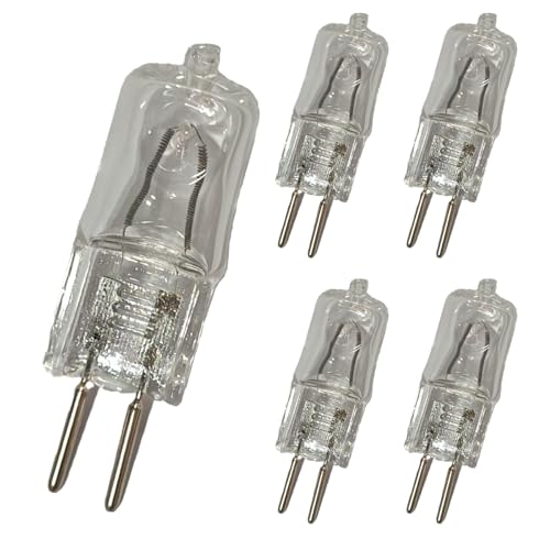 DLEDMOP G6.35 Ampoules halogènes 220V 35W 50W 75W 100W 150W 2 broches Lampe capsule transparente Dimmable 2700K Ampoules blanc chaud 75W