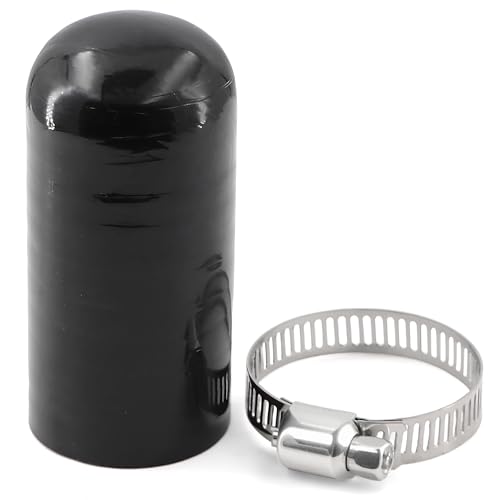 High Temperature 4-Ply Reinforced Silicone Hose Cap ID 7/8 Inch(22mm) Hose End Plug for Turbo Bypass Valve/Vacuum/Fix Leak/Throttle Body Water Port/Heater Core/Coolant Heater Bypass Vacuum Water Port by TuoLauthon - Image 6