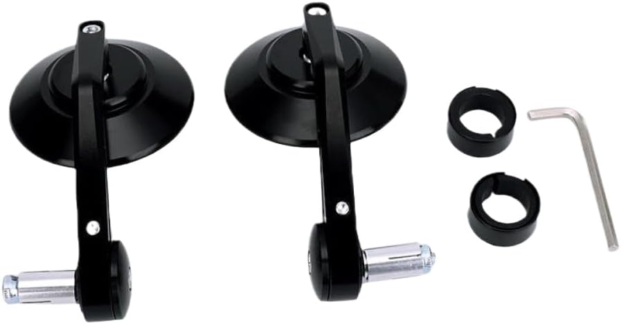 Round Motorcycle Mirrors 7/8 Inch Compatible With CB650R CB300R CB750 CBR650F NC19 NC22 VFR1200X