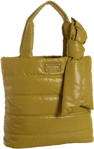 Kate Spade Puffer Evonne Tote,Split Pea,one size