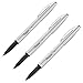 Sharpie Stainless Steel Pen Grip Fine Point Black Ink Pen (1800702) (3, Single)