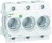 Produktbild Schneider R9J02363 Neozed Sicherungssockel D02, 3-Polig, 63A, 400V, DIN-Schiene