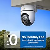 Tapo C530WS Pan/Tilt Outdoor Security Camera, 3K 5MP WiFi Outdoor Camera, 360° Vision Motion Tracking, No Monthly Fee, AI Detection, Starlight Colour Night Vision, IP66, Works with Alexa & Google - Image 2