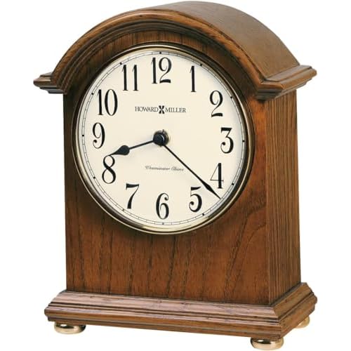 Howard Miller Kootenai Oak Mantel Clock image