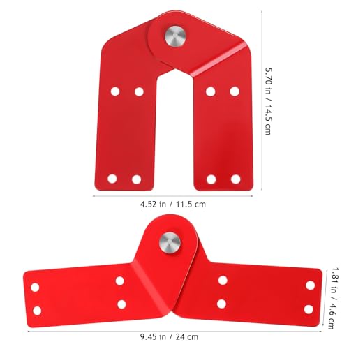 Charnières d'échelle réglables kit de remplacement pour trappe de grenier x2
