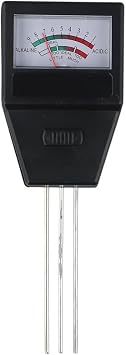 Soil Moisture Meter and pH Tester, 3-in-1 Garden Fertility Analyzer for Nitrogen Levels, Portable Plant Care Tool for Indoor Outdoor Gardening