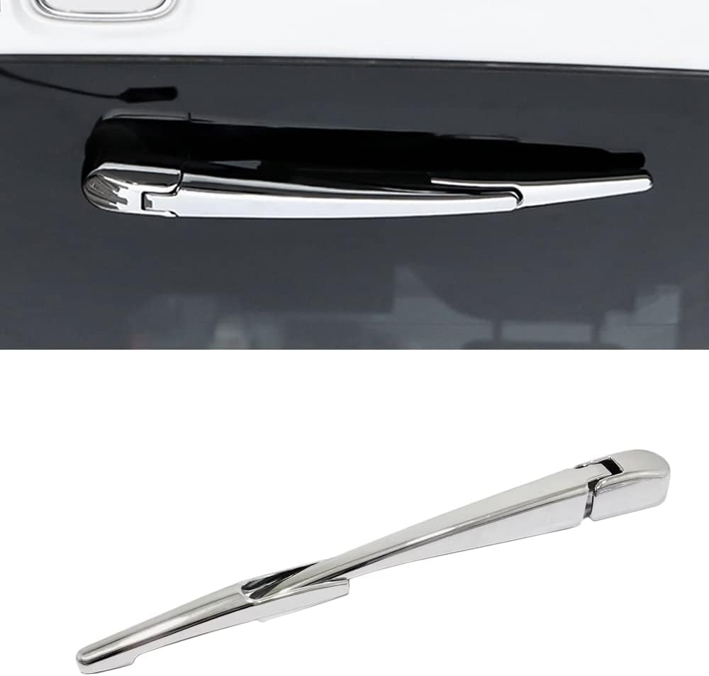 Car Rear Window Wiper Cover Trim, Car Rear Window Wiper Cover Trim, Chrome