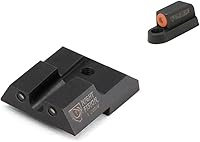 Vista 11 de Night Fision Tritium Night Sight Set for CZ USA P-07/P-09 - Perfect Dot Front Sight with Added Daytime Ring - Front Ring Color Options - Various
