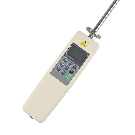Digital Soil Hardness Tester Soil Compaction Instrument Deep Insertion 0 to 450mm with Gravity Acceleration Setting Function 896 Test Values Storage