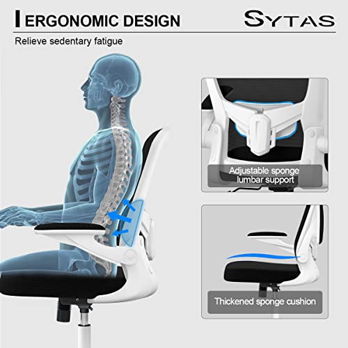 Sytas Ergonomic Mesh Office Chair, Home Office Desk Chairs Ergonomic, Computer Chair Adjustable Lumbar Support #TOP3