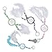 Fun Express - Bright Dream Catcher Key Chains - Apparel Accessories - Key Chains - Novelty Key Chains - 12 Pieces