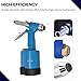 Dapetz® Air Hydraulic Pneumatic Pop Riveter Rivet Gun Power 3/16, 5/32 1/8 3/32