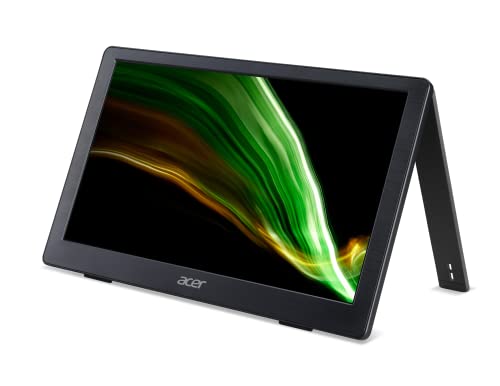 Image of acer PM141Q biux 13.3 inch Full HD (1920 x 1080) IPS Portable Monitor Ultra Slim Portable Design 1 x USB 3.1 Type-C Port & 1 x Mini HDMI (USB Type-C and Mini HDMI Cable Included),Black