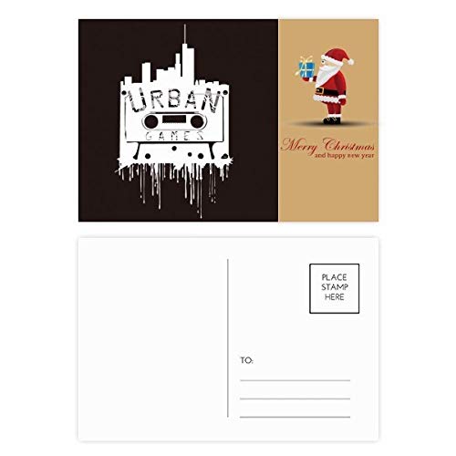 Cartes postales Noël Street Landmark pour décorer vos tables de fête