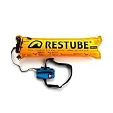 Restube Extreme Wild Swimming Safety Buoy for Use in Rough Conditions – Open Water Buoyancy Aid for Swimmers, Surfers & Lifeguards – One-Pull Inflatable Mechanism with Whistle