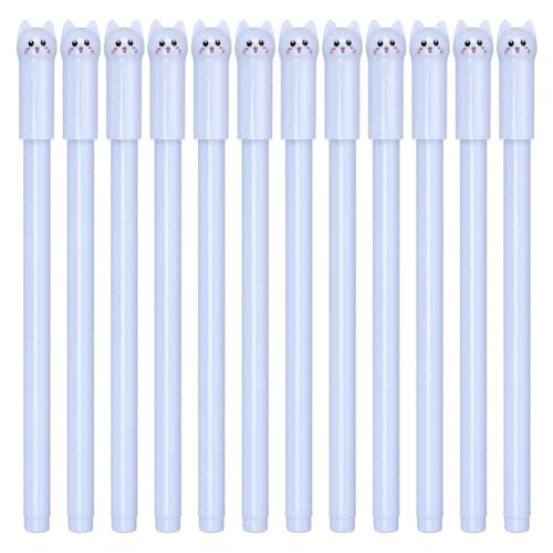 Bolígrafo gel negro 0.5 mm pack 12 unidades sencoo