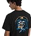 THE NORTH FACE Men's Evolution Tent Short-Sleeve Tee | Cotton Shirt with a Graphic Design, Set-in Sleeves, Ribbed Collar, TNF Black, Medium