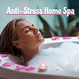 Anti-Stress Home Spa - Relax with a Cosmetic Facial Mask While Sipping Wine and Applying Scented Creams, Candlelight, Rose Petals, Time for You, Moody New Age Music, Regeneration
