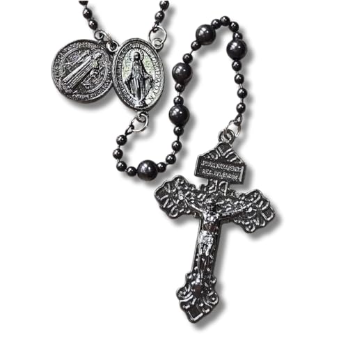 The Combat Rosary (Gun Metal)