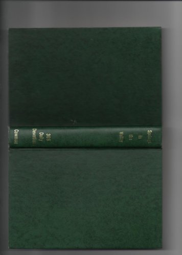 Springs in the Valley B000J4KL7E Book Cover