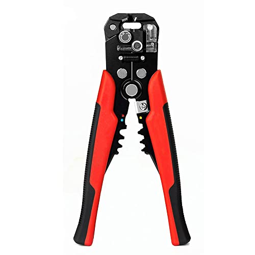 Pinza spelafili elettrica automatica, 3 in 1, tagliafili autoregolante, spellacavi e pinza a morsetto, interruttore girevole regolabile a pressione, taglio SK5